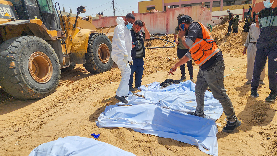 Escalofriantes detalles sobre fosas comunes en Gaza